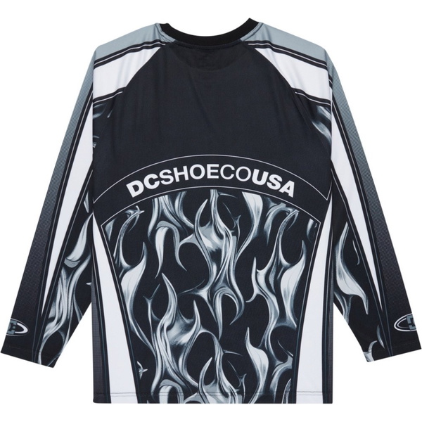 2026 DC Shoes Heren Sylem 2 Moto Jersey EDYKT03552 - Black